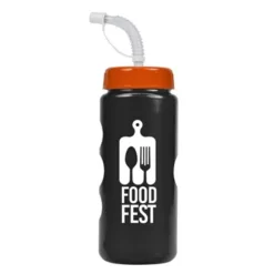 Promotional Mini Peak - 22 Oz Metalike Bottle With Straw Lid -cup shop v3 126