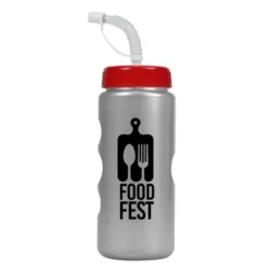 Promotional Mini Peak - 22 Oz Metalike Bottle With Straw Lid -cup shop v3 133