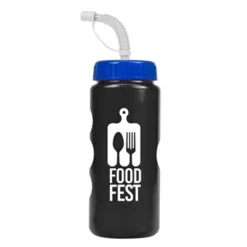 Promotional Mini Peak - 22 Oz Metalike Bottle With Straw Lid -cup shop v3 134