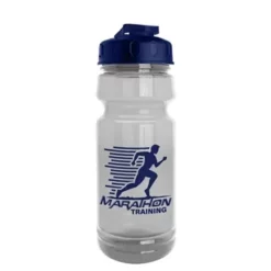 Promotional The Trainer - 24 Oz Clear Sports Bottle With USA Flip Lid -cup shop v3 164