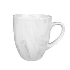 Promotional 18 Oz Curved Marble Mug