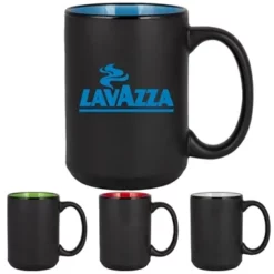 Promotional Konapro 14 Oz Two Tone Ceramic Mug