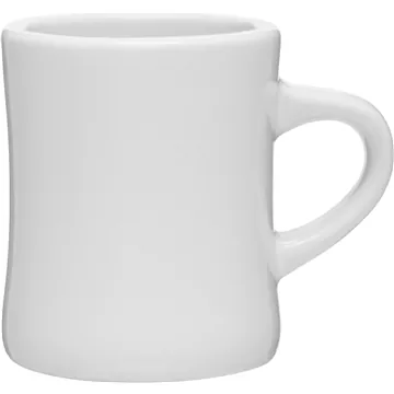 Promotional 10 Oz Diner Mug - White 3 Promotional 10 Oz Diner Mug - White