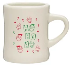 Promotional Winter 10 Oz Diner Mug W/ Holiday Designs -cup shop v3 295