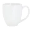 Promotional Solid-Color Bistro Ceramic Mug 16 Oz White -cup shop v3 301