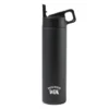 Promotional MiiR® Vacuum Insulated Wide Mouth Leakproof Straw Lid Bottle - 20 Oz - Black Powder -cup shop v3 4