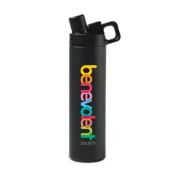 Promotional MiiR® Vacuum Insulated Wide Mouth Hatchback Chug Lid Bottle - 20 Oz - Black Powder