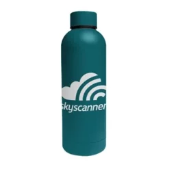 Promotional 17 Oz Double Wall Stainless Steel Bottle With A Rubberized Finish -cup shop v4 143