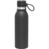 Promotional 20 Oz H2go Relay - Powder - Matte Black Stainless Steel Water Bottle -cup shop v4 189
