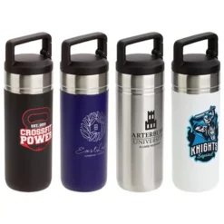 Promotional Dante 20 Oz Vacuum Insulated Bottle With Carabiner Lid