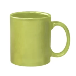 Promotional 11 Oz Colored Stoneware Mug With C-Handle -cup shop v4 424