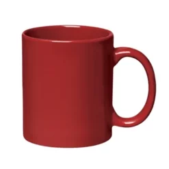 Promotional 11 Oz Colored Stoneware Mug With C-Handle -cup shop v4 427