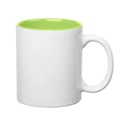 Promotional 11 Oz Colored Stoneware Mug With C-Handle -cup shop v4 430
