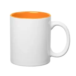 Promotional 11 Oz Colored Stoneware Mug With C-Handle -cup shop v4 432