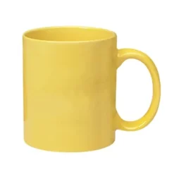 Promotional 11 Oz Colored Stoneware Mug With C-Handle -cup shop v4 434