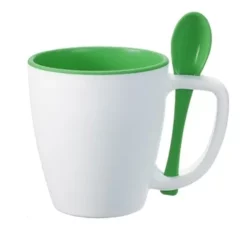 Evans Promotional 16 Oz Stir'N Sip Mug™ W/ Spoon -cup shop v4 482