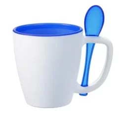 Evans Promotional 16 Oz Stir'N Sip Mug™ W/ Spoon -cup shop v4 485