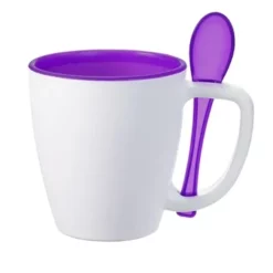 Evans Promotional 16 Oz Stir'N Sip Mug™ W/ Spoon -cup shop v4 487