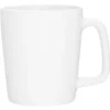 Promotional 11 Oz Arlo White Stoneware Matte Mug -cup shop v4 515