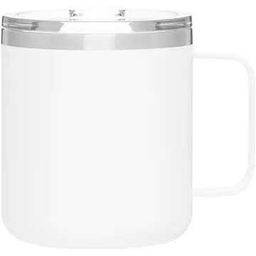 Promotional 12 Oz Camper - Powder - Matte White 4 Promotional 12 Oz Camper - Powder - Matte White - Image 2
