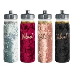 Promotional Van Metro Sport Bottle-Push Pull Cap Velvet Neoprene