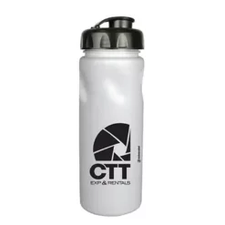 Promotional 24 Oz MicroHalt Cycle Bottle With Flip Top Cap -cup shop v4 64