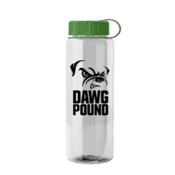 Promotional The Guzzler - 32 Oz Trans. Bottle-Tethered Lid -cup shop v4 75