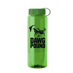 Promotional The Guzzler - 32 Oz Trans. Bottle-Tethered Lid -cup shop v4 80