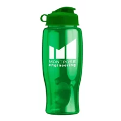 Promotional Poly-Pure - 27 Oz Transparent Bottle - Flip Lid -cup shop v5 140