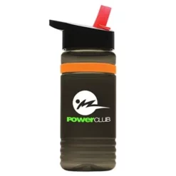 Promotional 20 Oz Stripe - Flip Straw Lid -cup shop v5 148