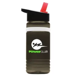 Promotional 20 Oz Stripe - Flip Straw Lid -cup shop v5 156