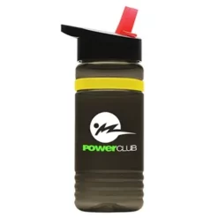 Promotional 20 Oz Stripe - Flip Straw Lid -cup shop v5 158