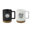 Promotional Bates 15 Oz Ceramic Mug W/ Cork Base -cup shop v5 230