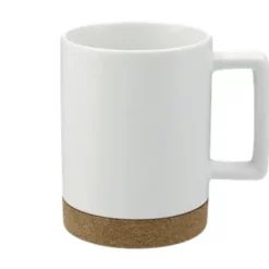 Promotional Bates 15 Oz Ceramic Mug W/ Cork Base -cup shop v5 232