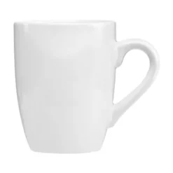 Promotional 14 Oz Ceramic Bistro Mug - White