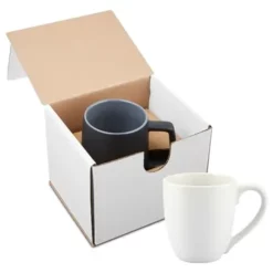 Prime Promotional 15 Oz Bistro Style Ceramic Mug Gift Set -cup shop v5 304