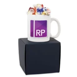 Promotional Premium Mug Gift Box With Lindt Chocolates