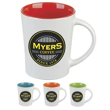 Bic Promotional 14 Oz Ceramic Two Tone Citrus Mug 3 Bic Promotional 14 Oz Ceramic Two Tone Citrus Mug
