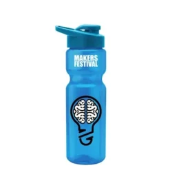 Promotional Poly-Pure - 28 Oz Bottle - Drink Thru Lid -cup shop v6 189