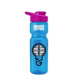 Promotional Poly-Pure - 28 Oz Bottle - Drink Thru Lid -cup shop v6 194