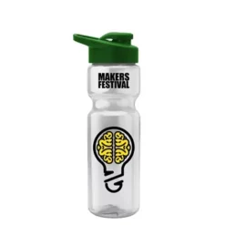 Promotional Poly-Pure - 28 Oz Bottle - Drink Thru Lid -cup shop v6 201