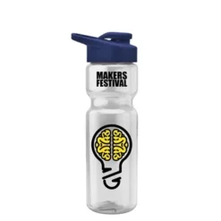 Promotional Poly-Pure - 28 Oz Bottle - Drink Thru Lid -cup shop v6 203