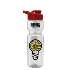 Promotional Poly-Pure - 28 Oz Bottle - Drink Thru Lid -cup shop v6 206