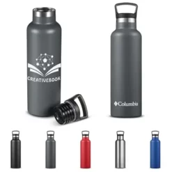 cup shop 31 Prime Promotional Columbia® 21 Fl. Oz Double-Wall Vacuum Bottle With Loop Top
