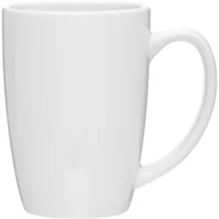 Promotional 14 Oz Contour Mug - White