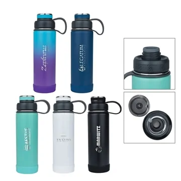 Promotional EcoVessel® Boulder 20 Oz Vacuum Insulated Water Bottle 3 Promotional EcoVessel® Boulder 20 Oz Vacuum Insulated Water Bottle
