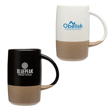Promotional Santander 17 Oz Two-Tone Ceramic Mug 3 Promotional Santander 17 Oz Two-Tone Ceramic Mug