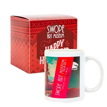 Promotional Warm Holiday Wishes Full Color Mug In Gift Box 3 Promotional Warm Holiday Wishes Full Color Mug In Gift Box