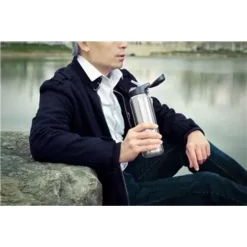 Promotional Stratford 17 Oz Pop-Top Vacuum Insulated Stainless Steel Bottle