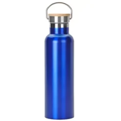 Promotional 20 Oz Stainless Steel Water Bottle With Screw-on Bamboo Lid -cup shop v6 90